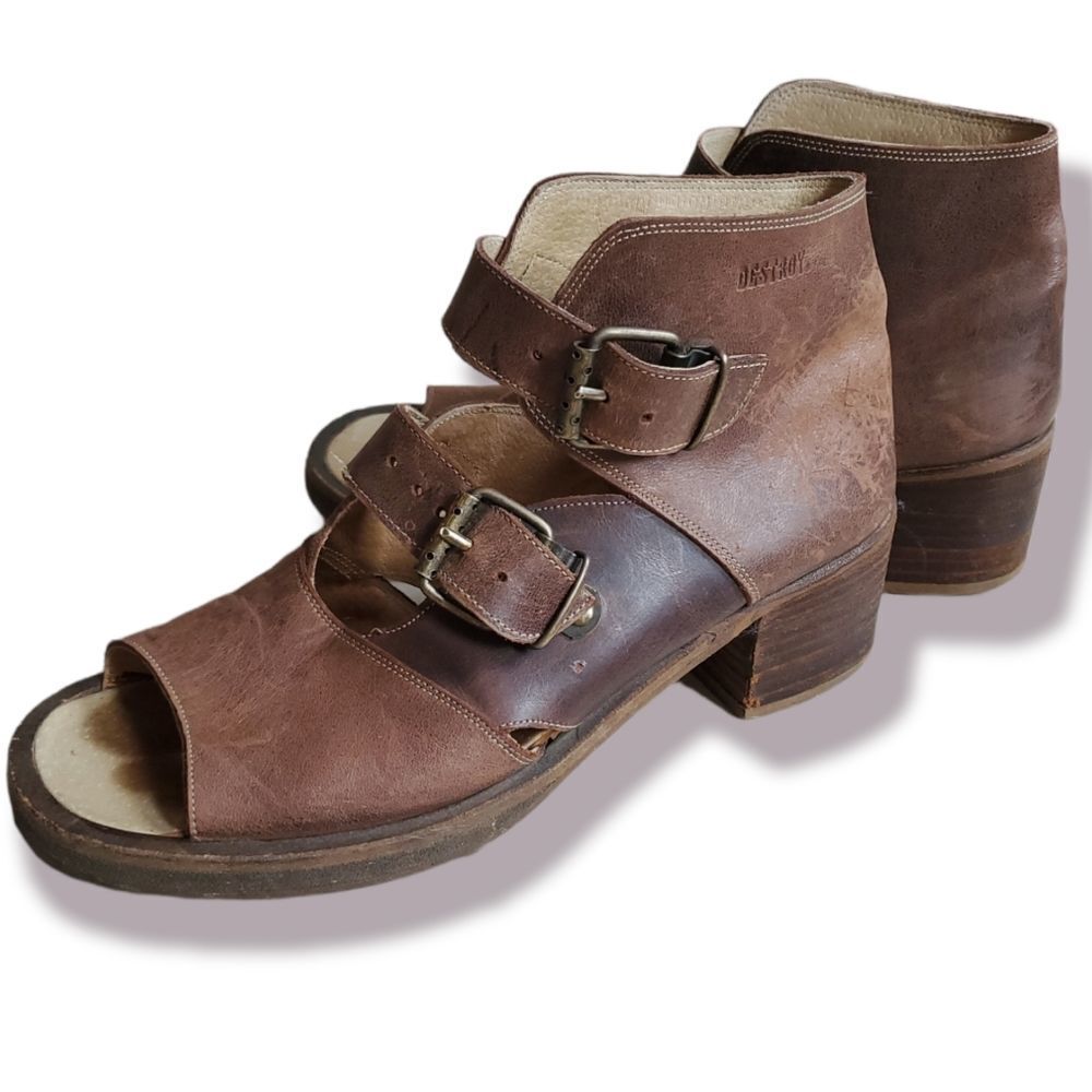 DESTROY Leather sandals  